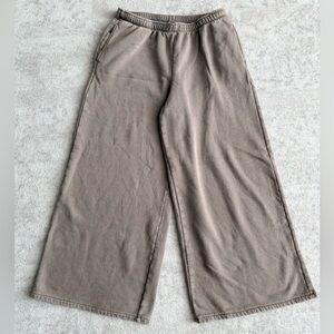 GAP Soft Baggy Wide-Leg Sweatpants (Petite Medium)